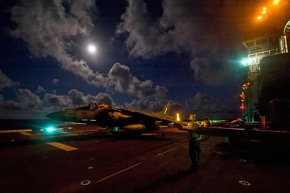 Military Photos Harrier Night Ops